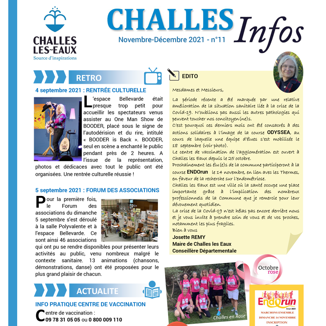 Challes infos n11